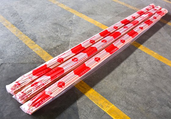 Wrapped with plastic bag