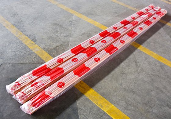 Wrapped with plastic bag