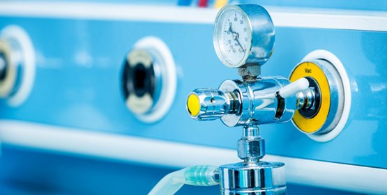 Degreased pipe wall, high cleanliness